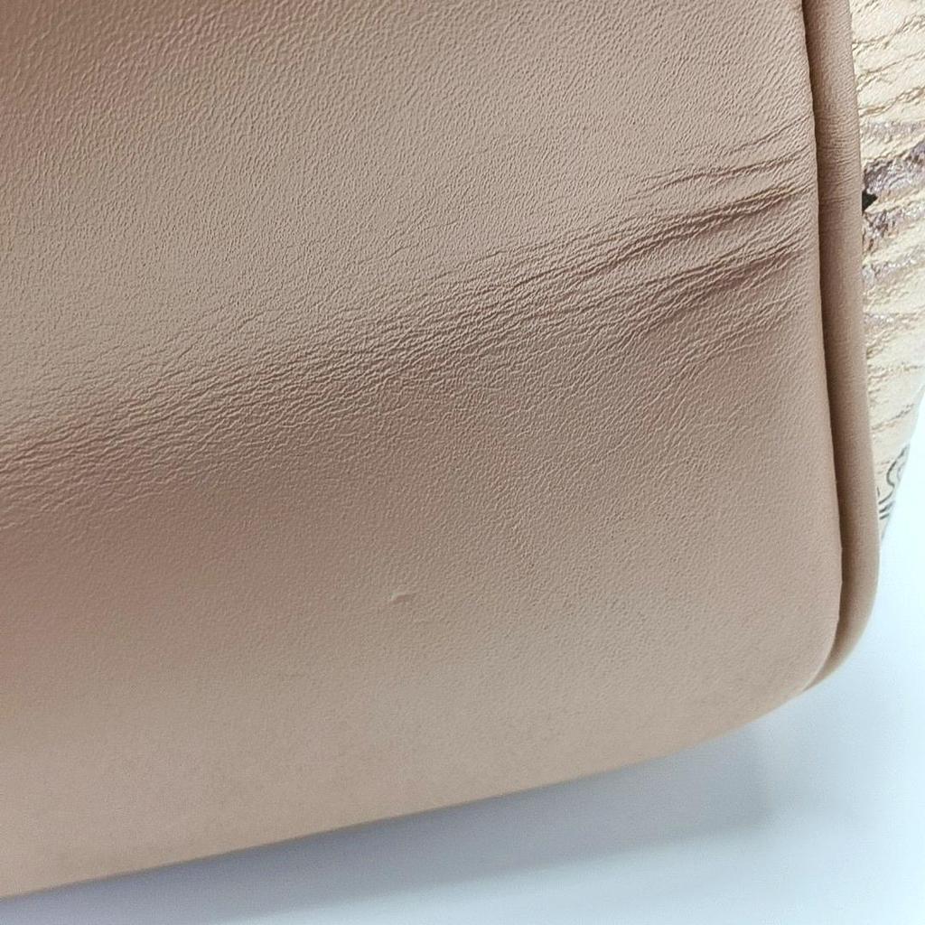 [Pre-Owned] Stark Mini Rose Gold Coated Canvas Monogram Studded Backpack - Very Good #7Y11KA