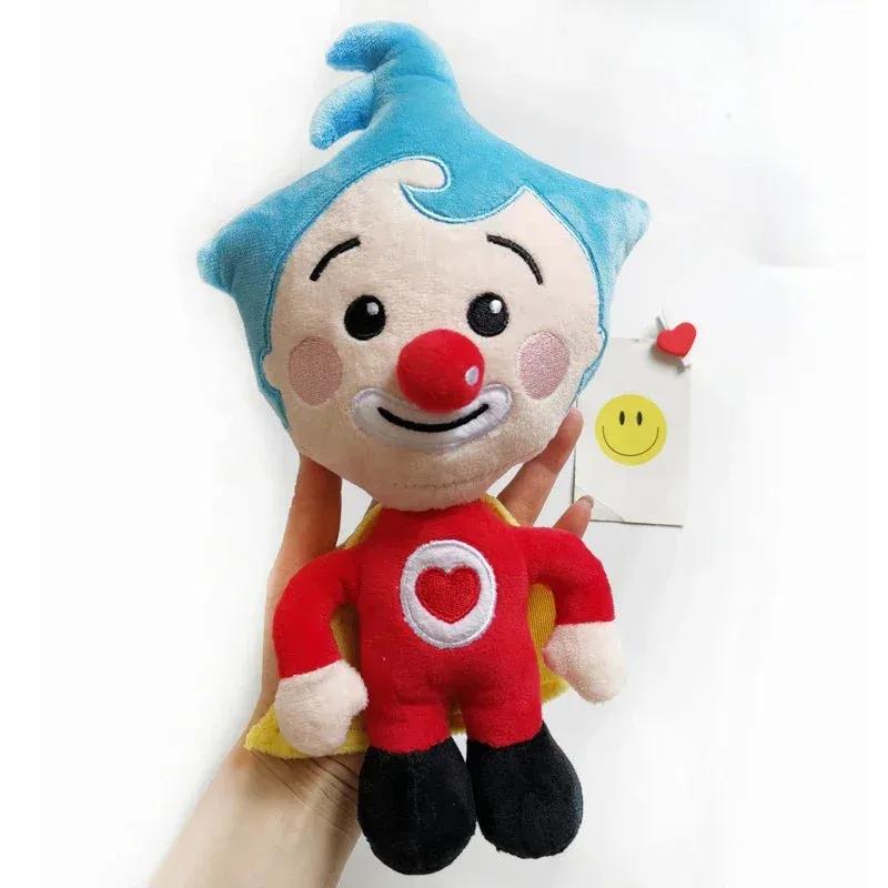 1pc 25cm Plim Clown Plush Toy Kawaii Clown Plush Toys Doll Soft Stuffed Plush Anime Plush Birthday Gift For Kids