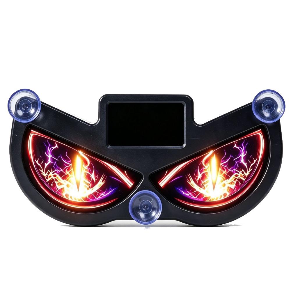 Waterproof Devil Eyes LED Car Light Suction Cup Installation Car Atmosphere Light Windshield