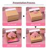 Sakura Tree 3D Paper Sculpture Sticky Notes Paper Notepad Memo Pad Tear Off Decorative Cherry Blossom Craft