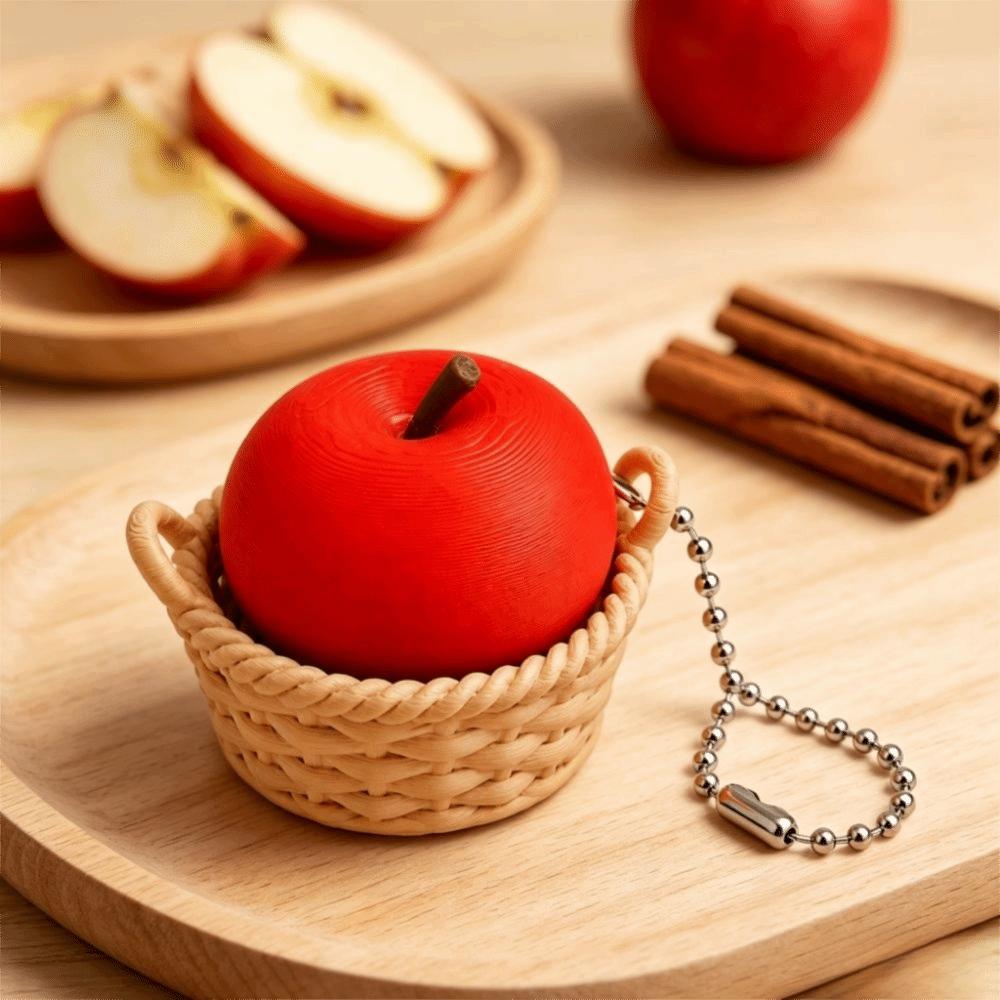 Simulation Vegetables 3D Printed Keychain 3D Printed Reduce Pressure Keychain Travel Use