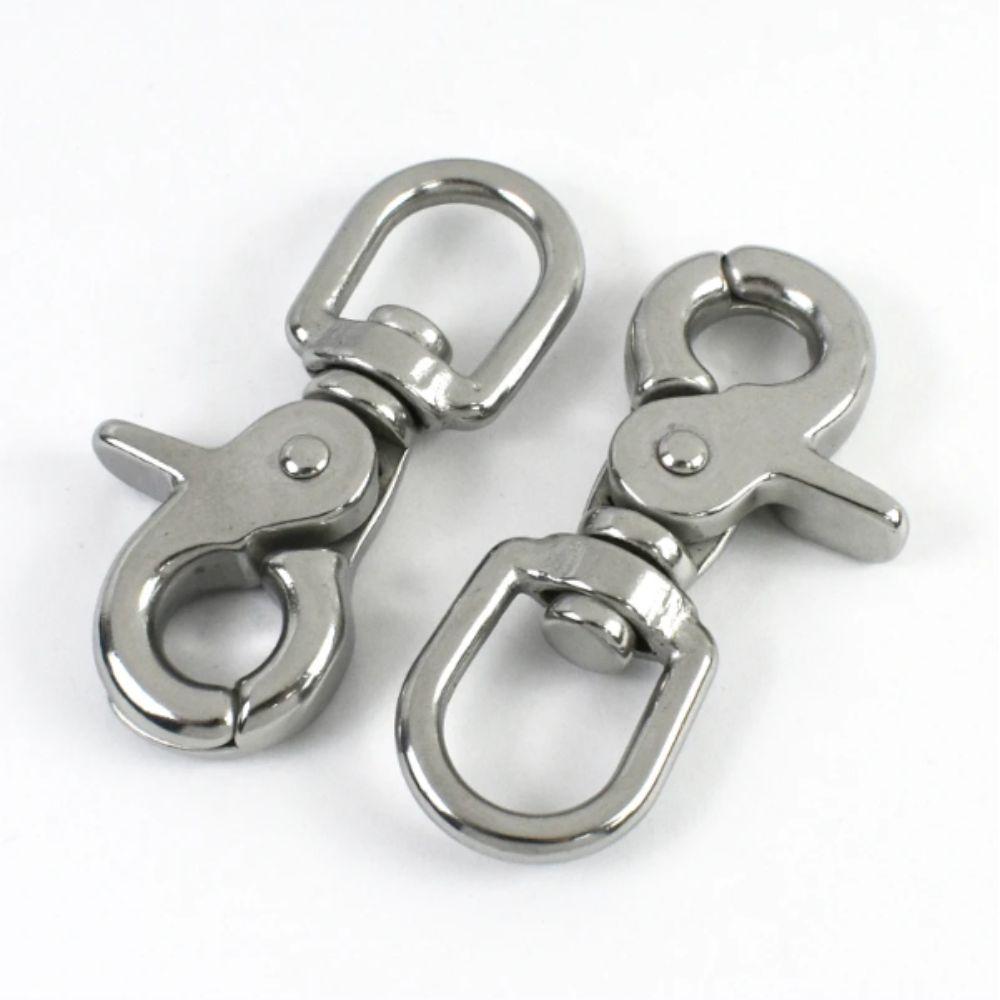 316 Stainless Steel Lobster Clasps Electroplated Zinc Zinc Alloy Swivel Clasps Paracord Lanyard