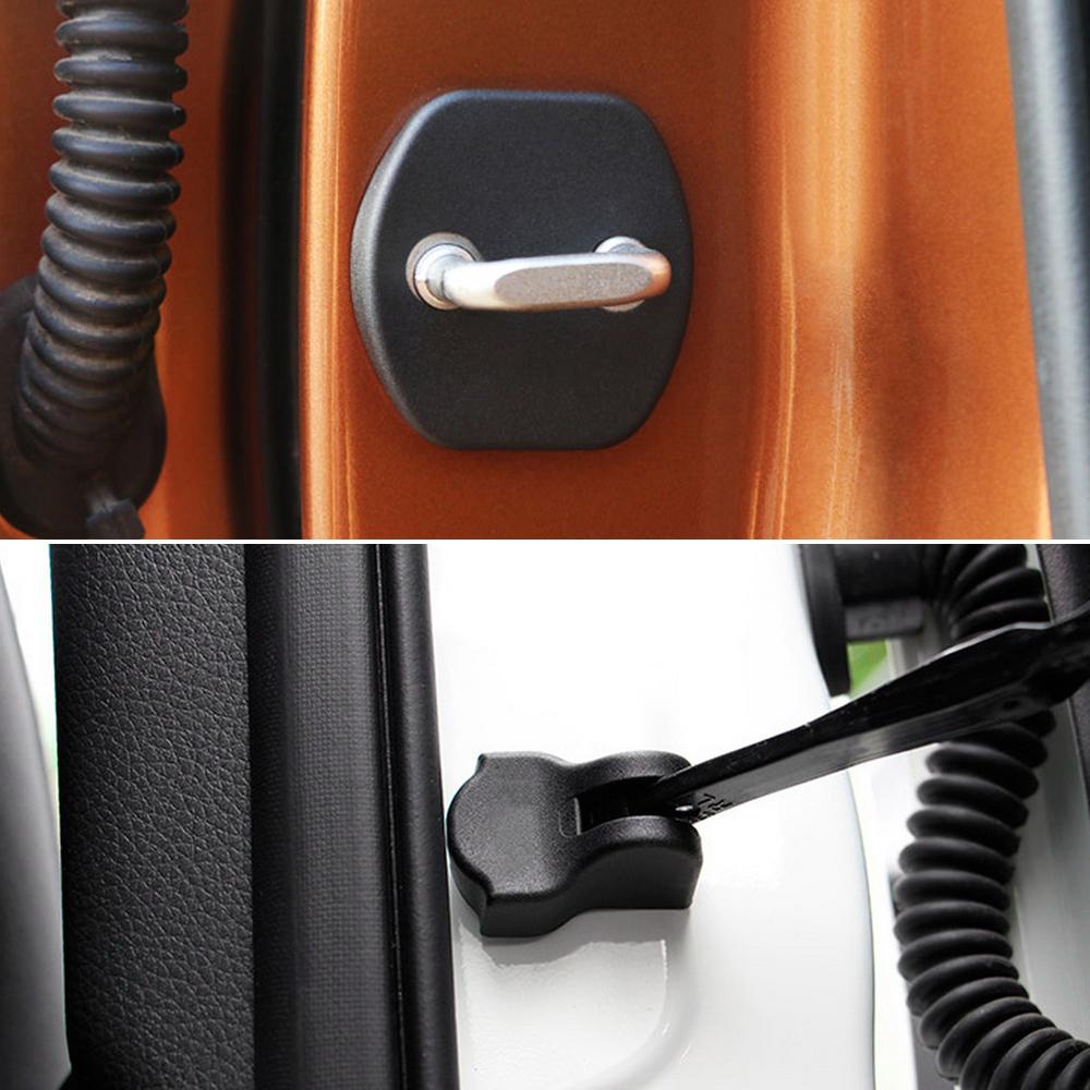 8 шт., декоративная крышка для дверного замка автомобиля, защитная крышка для дверного замка для Nissan X-trail SUNNY TIIDA LIVINA TEANA Murano Qashqai J11