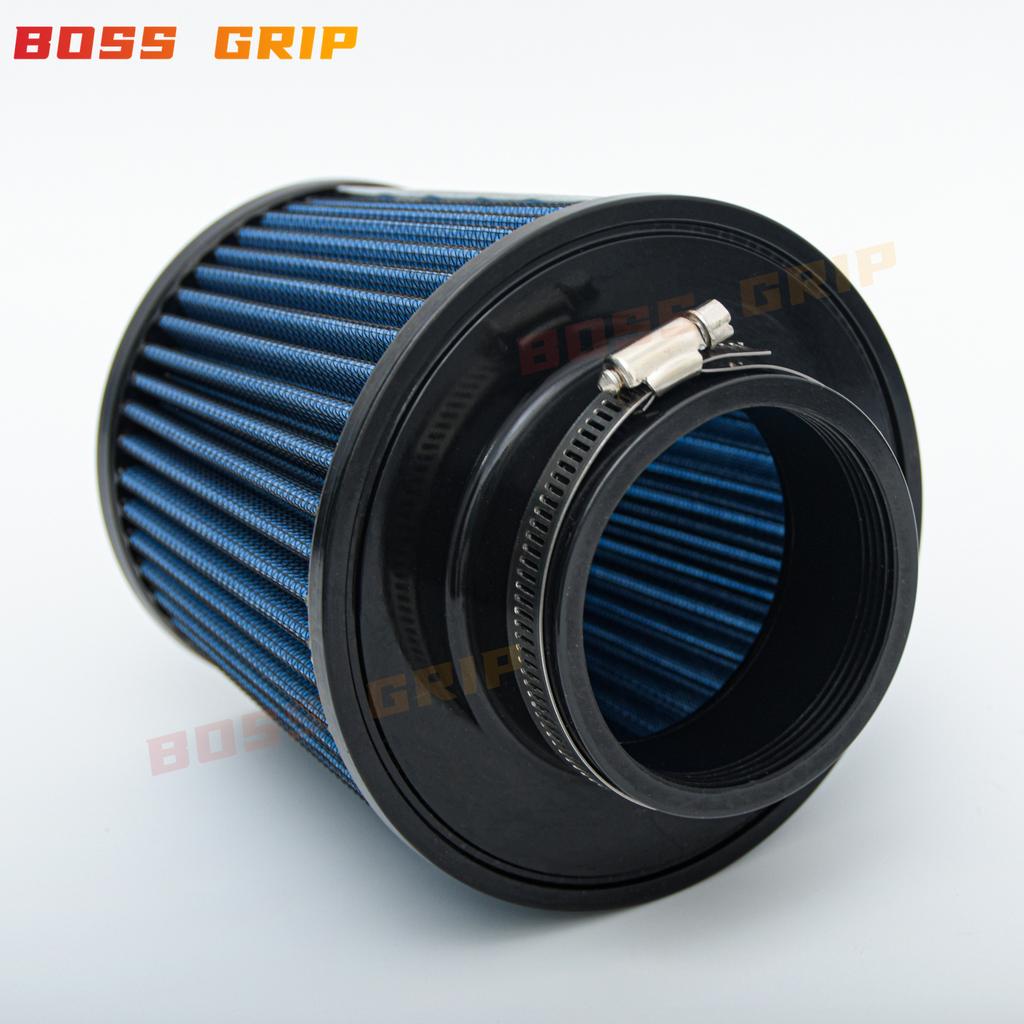 76mm 3inch High Flow Cold Air Filter Universal Sports Car Air Intake Filters