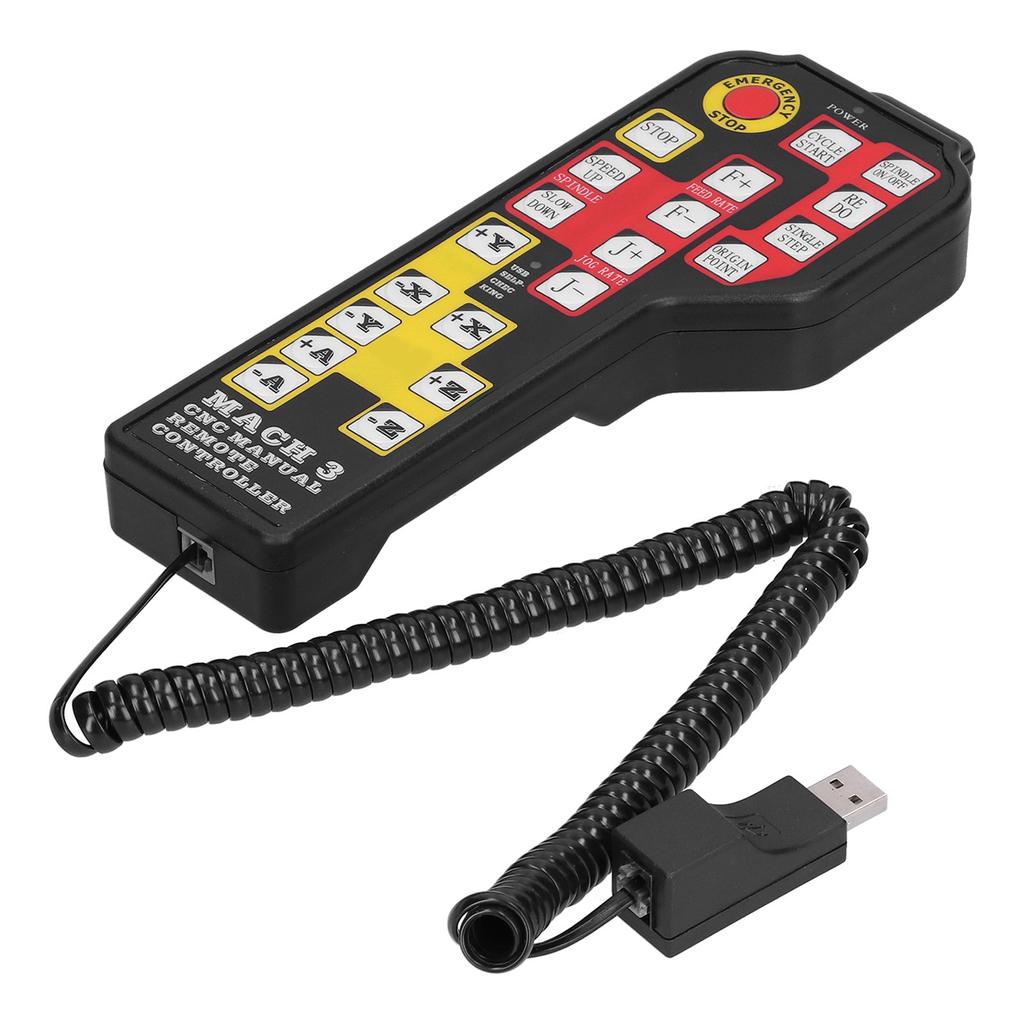 USB-маховик с 4 осями, электронный ручной тормоз, пульт дистанционного управления для ЧПУ Mach 3
