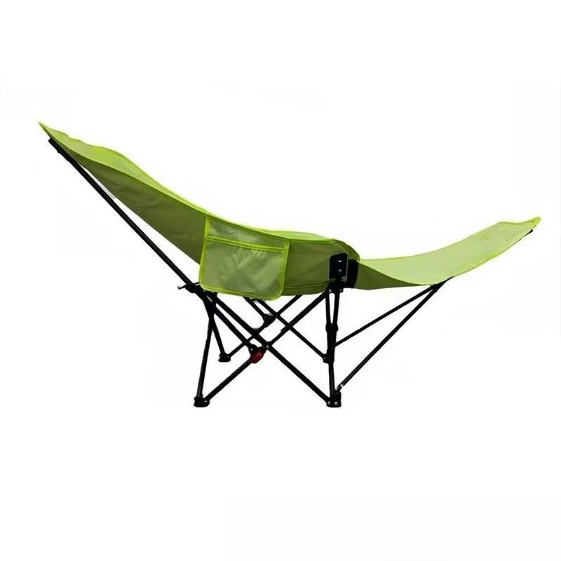 ZISIZ Outdoor Folding Recliner with Footrest