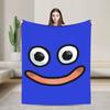 Плед Слайм из Dragon Quest Супер Теплый Плед для Дивана Кресла Софы Кровати Путешествий на Самолете Фланелевая Постельная Простыня Покрывало на Кровать
