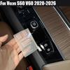 Клей-наклейка на кнопку переключения передач автомобиля Для Volvo XC60 XC90 S90 V90 S60 V60 Декор салона Центральная консоль Кнопка переключения передач Клей-капля Наклейка