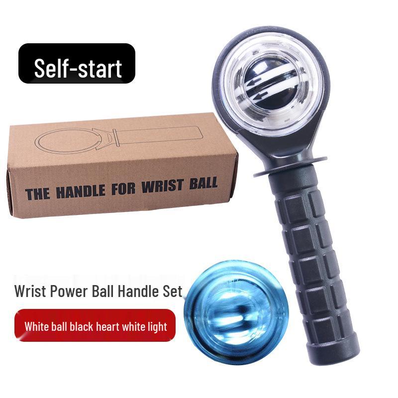 Кистевой силовой шар с ручкой - Тренажер для силы хвата для кисти и руки