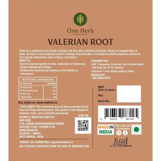 Индийский чай - комбо, чай для здорового сна с органическим ромашковым чаем 100 г и корнем валерианы 100 г, для хорошего сна, снятия стресса и беспокойства, травяной чай
