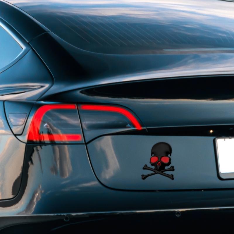 3D Металлические Наклейки Череп Значок для Мотоцикла Эмблемы Череп для Автомобиля и Мотоциклов Улучшает Вашу Поездку Уникальным Дизайном