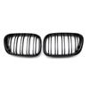 Решетки переднего бампера автомобиля для BMW X5 E53 Pre-LCI 1999 2000 2001 2002 2003, сменная решетка с двойной планкой