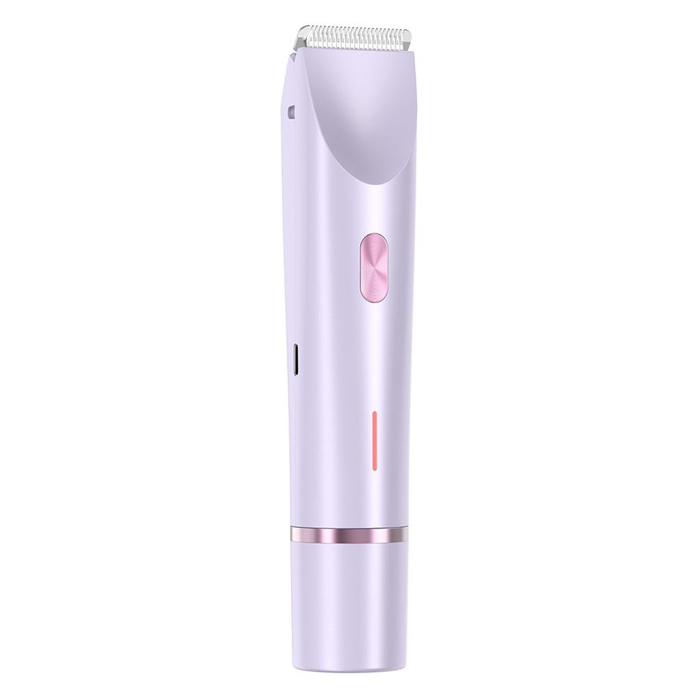 Women Hair Removal Razor Electric Epilator Portable Painless Pubic Legs Body Hair Trimmer for Ladies Bikini Underarms Legs Hair