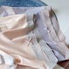 Clashing Lace Modal Cotton Women's Panties Mid Waist Triangles Hip Wrap Breathable Bottoms Panty