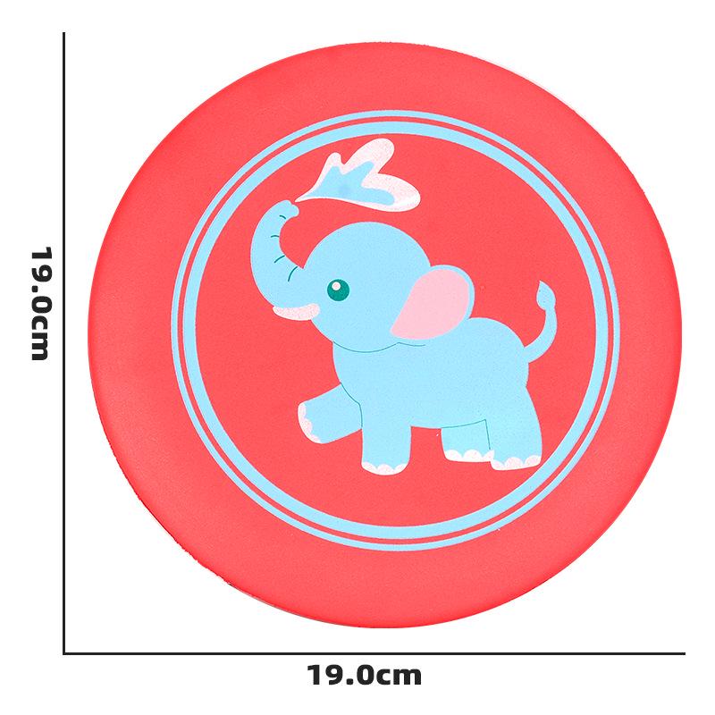 Детский мультяшный мягкий фрисби бумеранг - Интерактивная уличная игрушка для питомцев