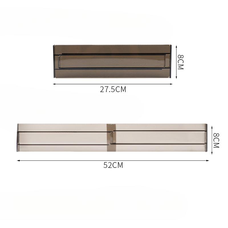 Перегородка для хранения ящика, выдвижная, бесплатная комбинация, кухонная перегородка, коробка для нижнего белья, носки, прозрачная перегородка, перегородка