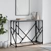 VidaXL Console Table Sonoma Grey 100x40x80 Cm Engineered Wood 834118