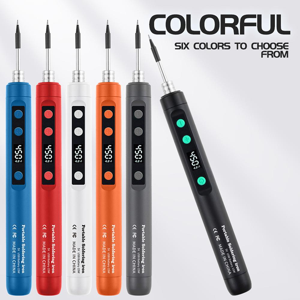 Mini USB Type-C Soldering Iron Intelligent 1 Gear Adjustable Temperature Portable Welding Pen