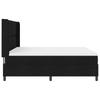 Box Spring Bed with Headboard Black 200 x 180 cm Fabric