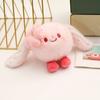Spring cherry blossom series girls decompression dumpling pendant plush toy keychain for girlfriends practical doll gift