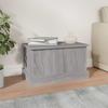 VidaXL Storage Box Sonoma Grey 50x30x28 Cm Engineered Wood 816502