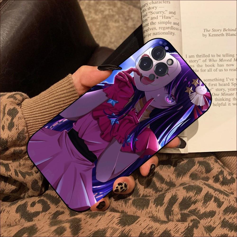 Чехол для телефона с изображением Аниме Оши но Ко Хосино Ай Для iPhone 15 14 11 12 13 Mini Pro XS Max Чехол 6 7 8 Plus X XR SE 2020 Funda Shell