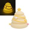 Xmas Tree Night Light Decor Silicone Cute Nursery Nightlight 3 Level Dimmable Rechargeable Bedside L