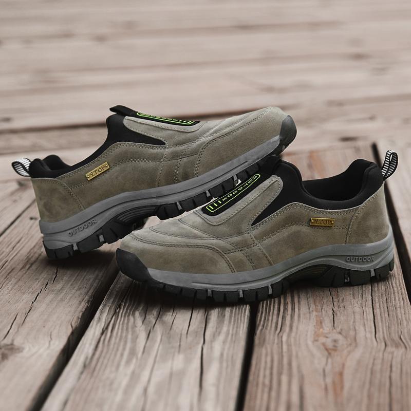 Мужская уличная обувь большого размера, кроссовки, замшевая кожаная обувь, мужская обувь для походов и треккинга
