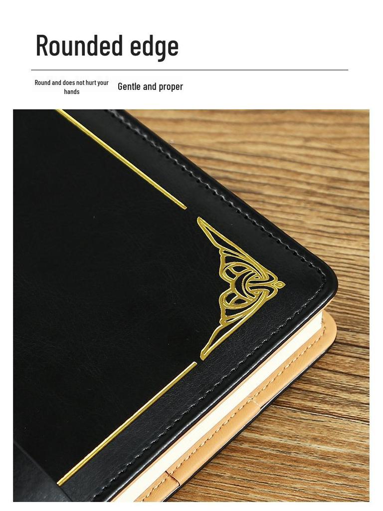 Ретро блокнот на пароле с замком 2025 - Простой и литературный дизайн для мужчин и женщин