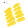 10Pcs Car Fuse Puller Clip Yellow Plastic Plier Tweezers Installation Tool