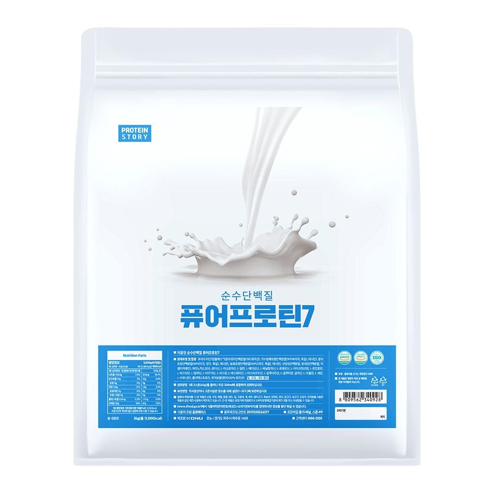 Protein Story Вкусный протеин Чистый протеин 7 3 кг 1 шт Натуральный (без вкуса) Ингредиенты: может быть изменено по | 3 кг 1 шт.