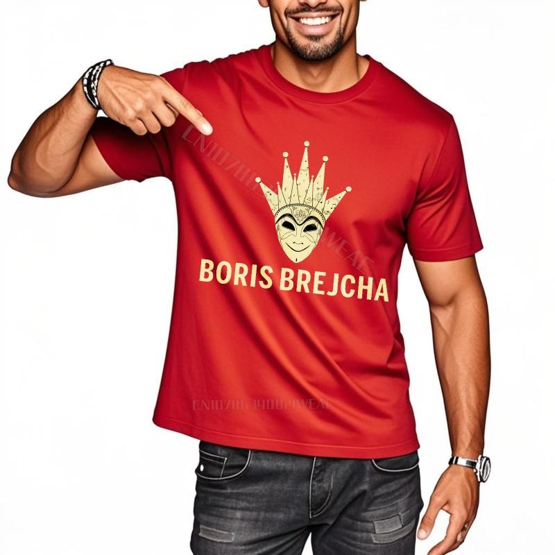 Funny tshirt Comfortable New Teeshirts Boris Brecha Crown Design Vintage Streetwear Tshirts Retro Casual Quick Dry T Shirt