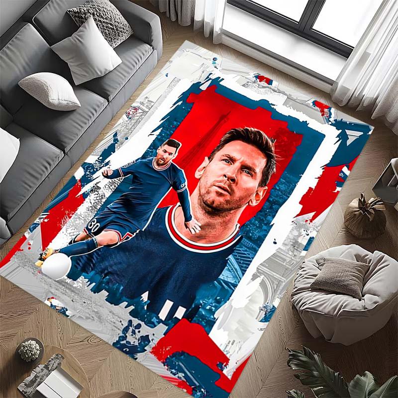 Goal Messi: Triumph Pink carpet Doormat printing Protective pad Art Bathroom mat