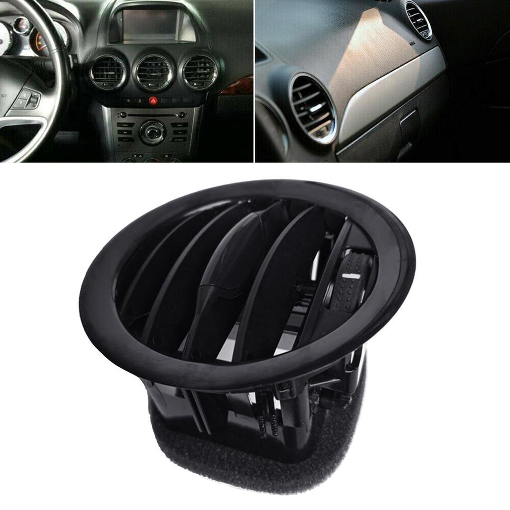 Автомобильная приборная панель кондиционера A/C вентиляционная решетка круглая крышка панель для Vauxhall Opel OEM:13417363