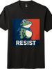 Resist Frog Community-Driven Tee Inclusive Dissent Unisex Casual Trendy T-shirt