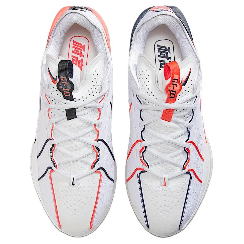 Nike Air Zoom GT Cut 3 CBHL мужские кроссовки белые сиренево-красные черные IB8870-191