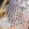 Гелевые Хэллоуин Скелет Наклейки Маникюр Cool Злой темный стиль декоративные Наклейки на Ногти DIY Модные Украшения для Маникюра Поставщик