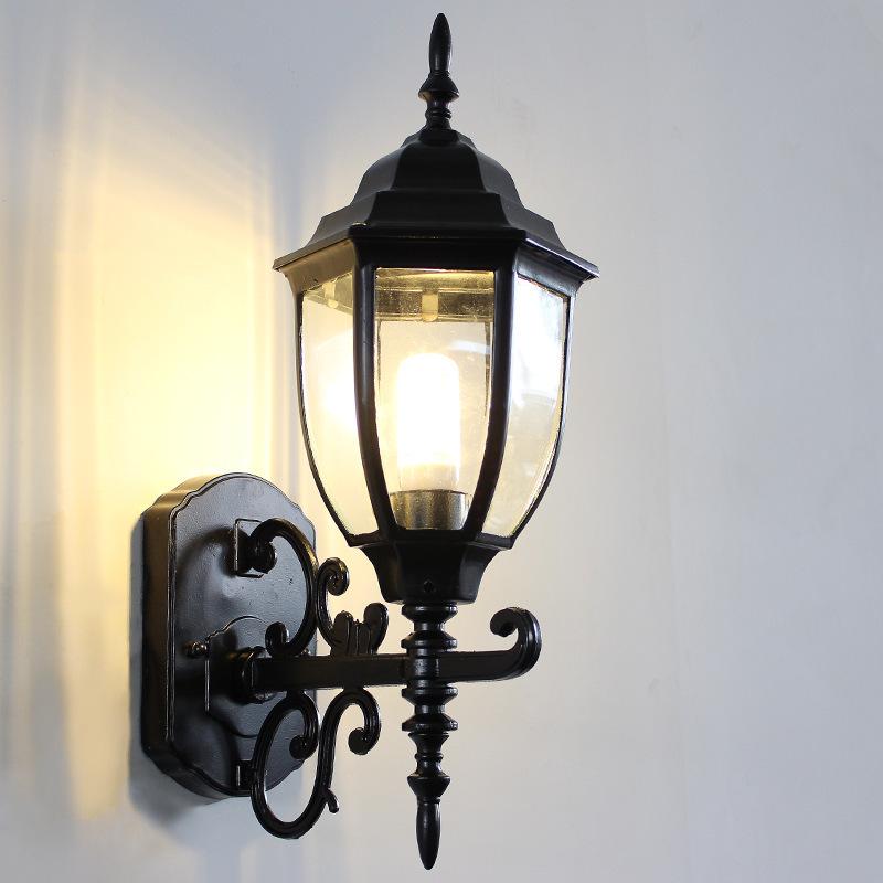 Ретро Водонепроницаемый Наружный Настенный Светильник для Балконов, Дворов и Лестниц - Американский/Европейский Стиль