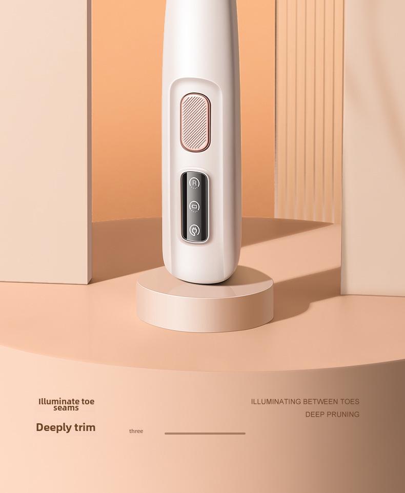 Водонепроницаемая бритва для домашних животных со светодиодом: Широкое лезвие для удаления шерсти с морды, ушей, глаз и лап кошек и собак.