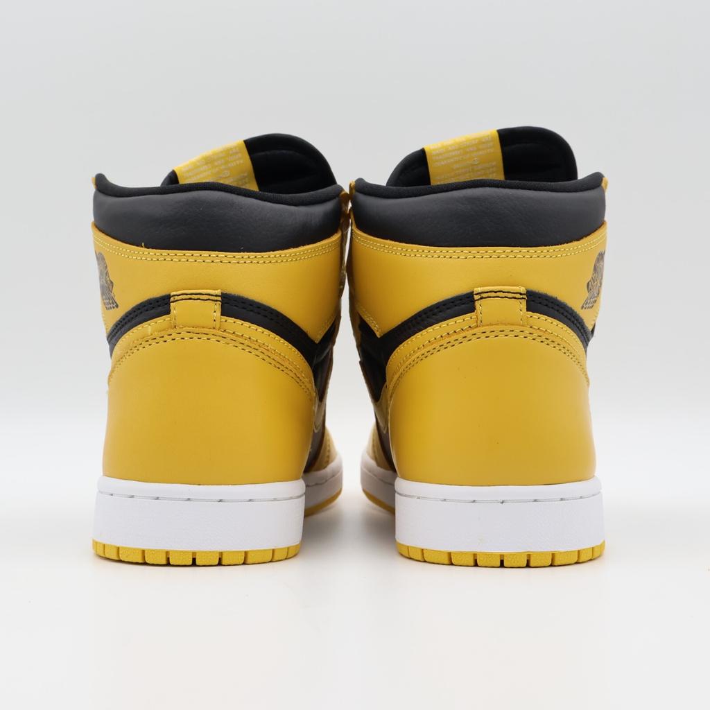 555088-701 Nike Air Jordan 1 High OG Pollen Черный Белый Желтый Золотой (Мужской)