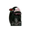 Flexi Retractable Lead, Tape Style, Medium (Under 25kg), 5m, Black [Dog Lead], Official Japanese Product
