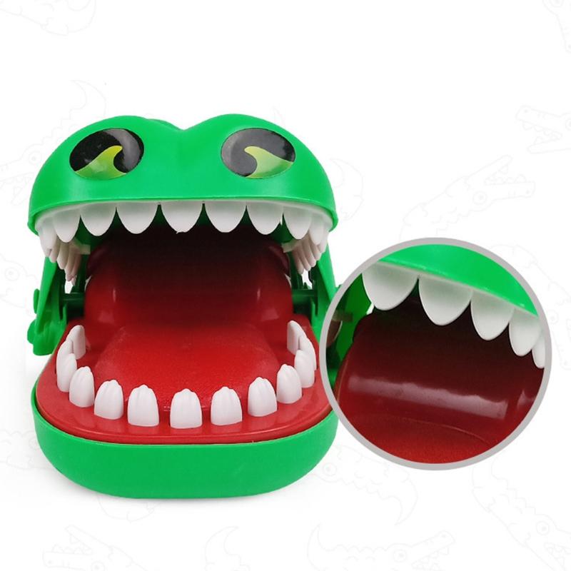 for Crocodile Teeth Toys Game for Kids for Crocodile Biting Finger Dentist Games Funny Toys for Creative Keychain Pendan