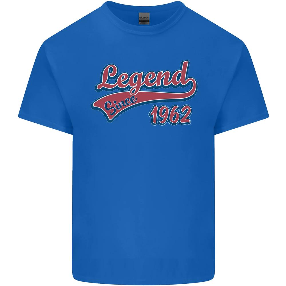 Legend Since 64th Birthday 1962 Unisexs Cotton TShirt Tee Top