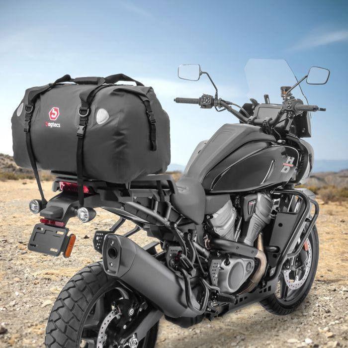 Sacoche de selle Moto - Bagtecs XF60 Dry Bag - Etanche - Volume 60L - Fixation universelle