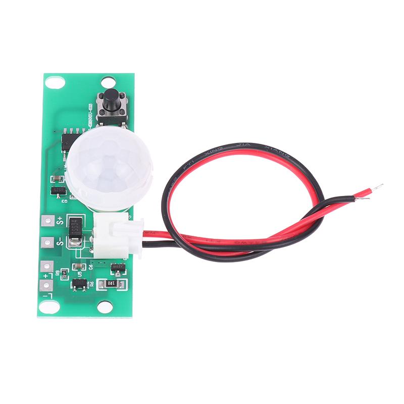 1Pc 3.7V Diy Solar Lamp Board Control Sensor Night Light Module Controller Infrared Human Body Induction Solar Circuit Board
