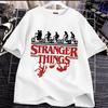 Семейная футболка Stranger Things, Классический силуэт велосипедов и дизайн с Демогоргоном, Идеально для фанатов сериала, Удобная