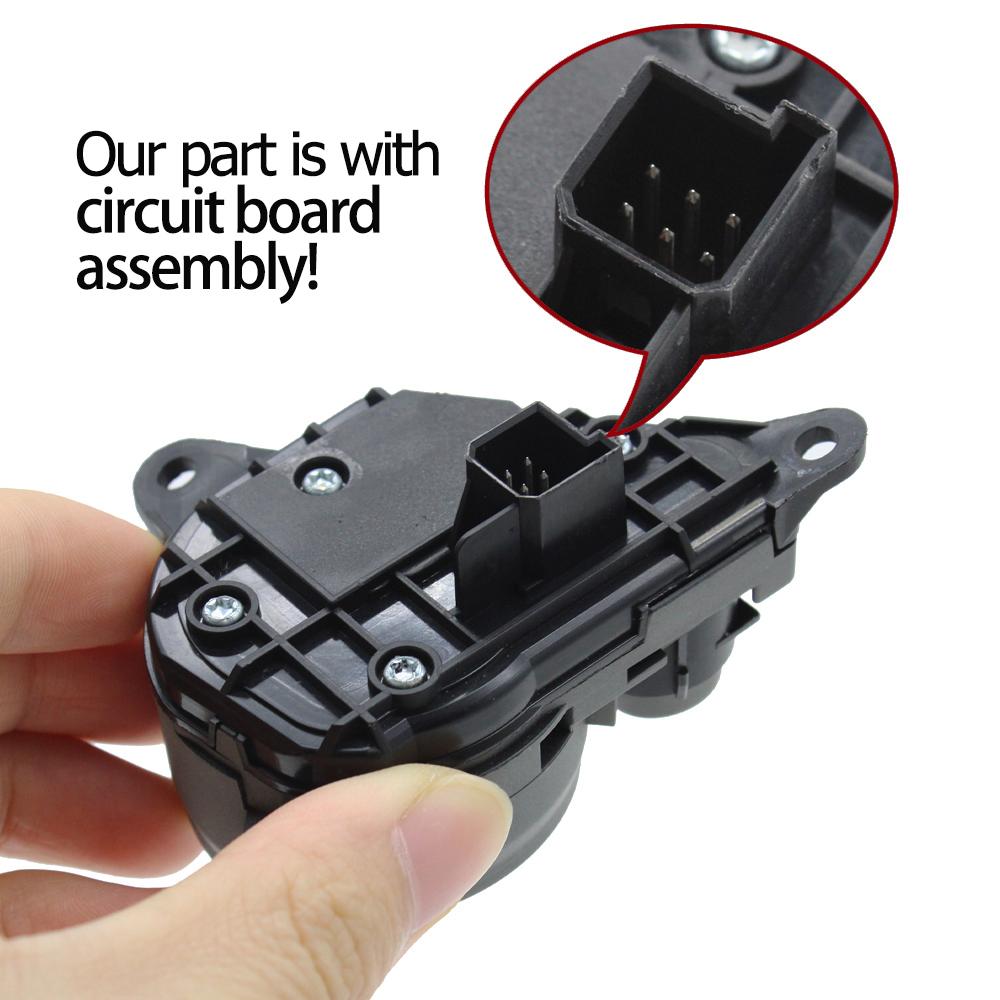 Кнопка управления переключателем рулевого колеса автомобиля с монтажной платой в сборе для Mercedes Benz C GLK E Class W204 X204 W212 W207