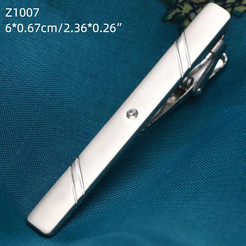 Зажимы для галстука для мужчин Застежка для галстука Gentleman Crystal For Mens Gift