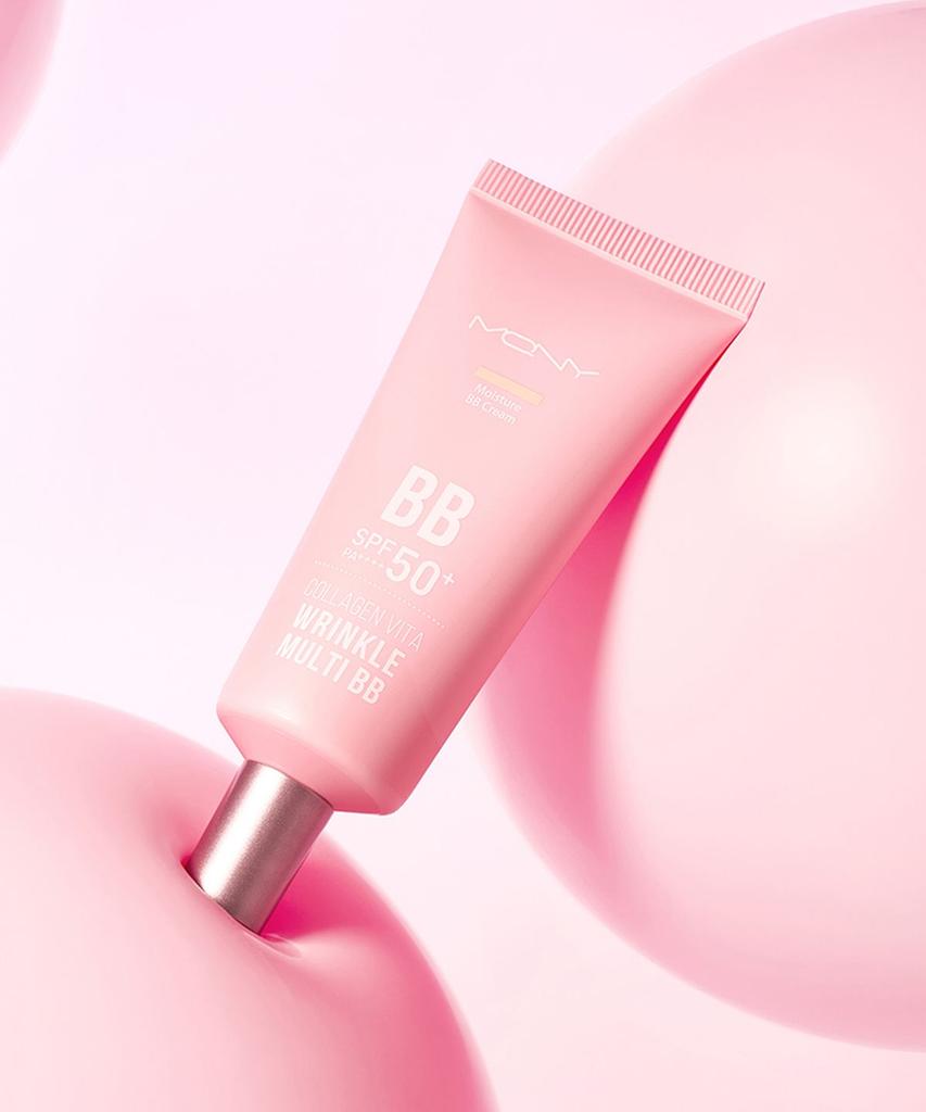 Rose PDRN Radiance BB Cream / Hyaluronic Acid Collagen Moisture Essence / Crinkle-free Blemish Coverage BB Cream Sun BB