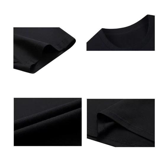 Мужская футболка с круглым вырезом и коротким рукавом, свободная футболка, летняя дышащая повседневная футболка-пуловер, топы на каждый день